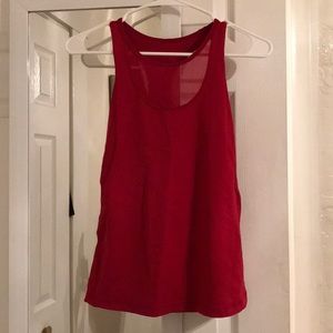 Red Lululemon top